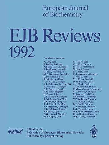 ejb reviews 1st edition p christen ,e hofmann 3540564144, 978-3540564140