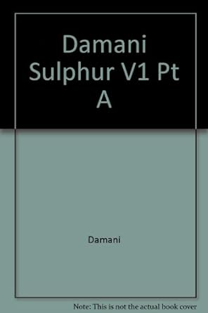 sulphur containing drugs and related organic compounds chemistry biochemistry and toxicology 1st edition l a