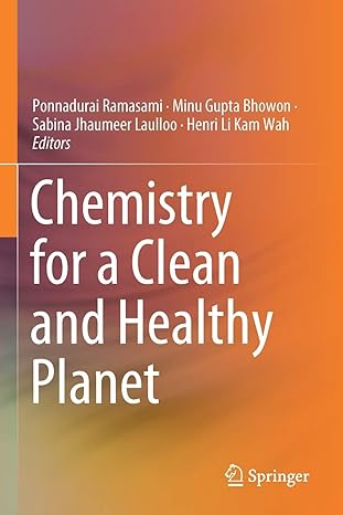 chemistry for a clean and healthy planet 1st edition ponnadurai ramasami ,minu gupta bhowon ,sabina jhaumeer