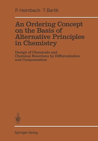 an ordering concept on the basis of alternative principles in chemistry design of chemicals and chemical