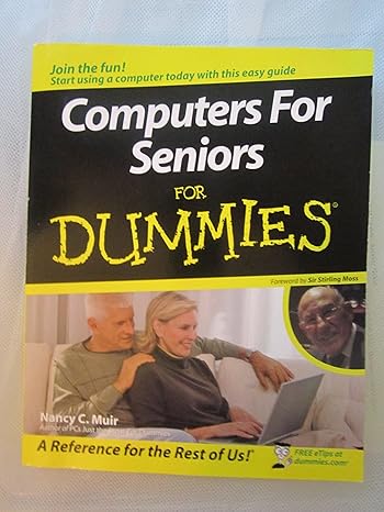 computers for seniors for dummies 1st edition nancy c. muir ,sir stirling moss 0470240555, 978-0470240557