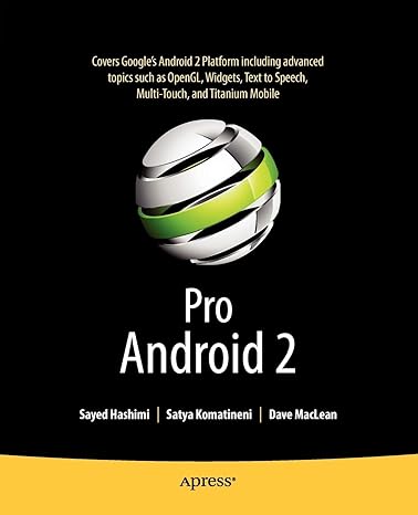 pro android 2 1st edition sayed hashimi ,satya komatineni ,dave maclean 1430226595, 978-1430226598