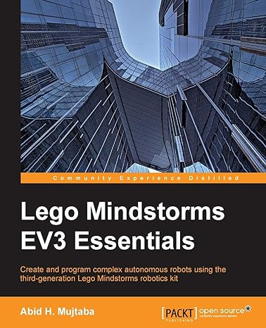 lego mindstorms ev3 essentials 1st edition abid h. mujtaba 1783553499, 978-1783553495