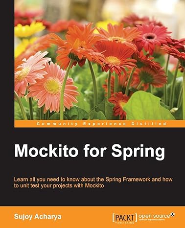 mockito for spring 1st edition sujoy acharya 1783983787, 978-1783983780