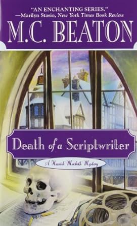 death of a scriptwriter 1st edition m. c. beaton 0446606987, 978-0446606981