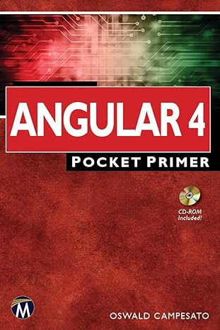 angular 4 pocket primer pap/cdr edition oswald campesato 168392035x, 978-1683920359