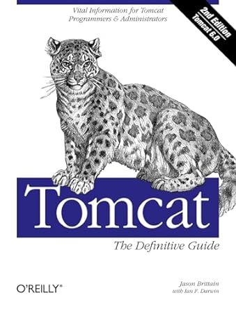 tomcat the definitive guide the definitive guide 2nd edition jason brittain ,ian darwin 0596101066,