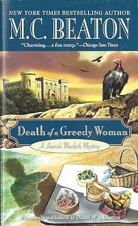death of a greedy woman 1st edition m. c. beaton 0446573531