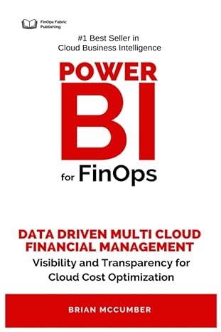 power bi for finops data driven multi cloud financial management 1st edition brian mccumber 979-8853055599