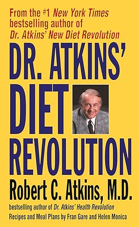 dr atkins diet revolution 1st edition robert c. atkins 0553271571, 978-0553271577