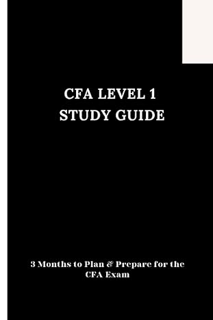 cfa level 1 study guide 3 months to plan and prepare for the cfa exam 1st edition creative journaling