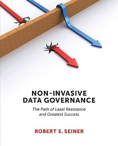 non invasive data governance the path of least resistance and greatest success 1st edition robert s. seiner