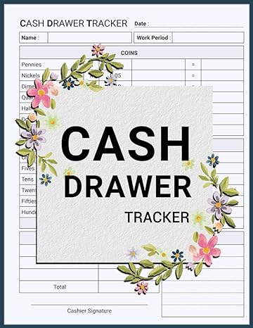 cash drawer tracker to record and keep track of your total cash 1st edition alvato smith b0cxpmtmbh