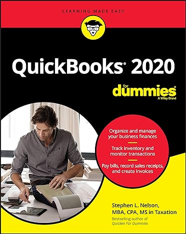 quickbooks 2020 for dummies 1st edition stephen l. nelson 111958969x, 978-1119589693