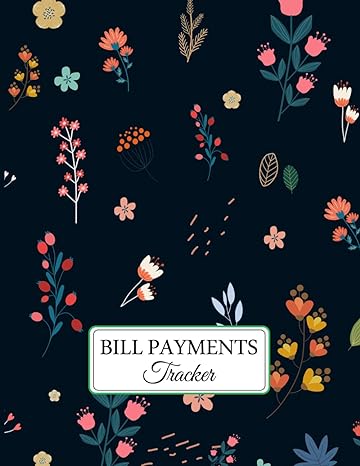 bill payments tracker monthly bill organizer and planner for financial budgeting expense and bill tracker 1st