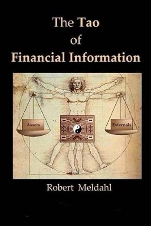 the tao of financial information 1st edition robert meldahl b0cvf3ylj8, 979-8876424242