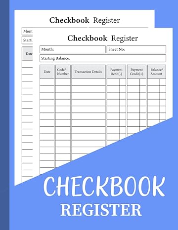 checkbook register transaction register for personel checkbook 1st edition victoria mim espino b0bm3w84df