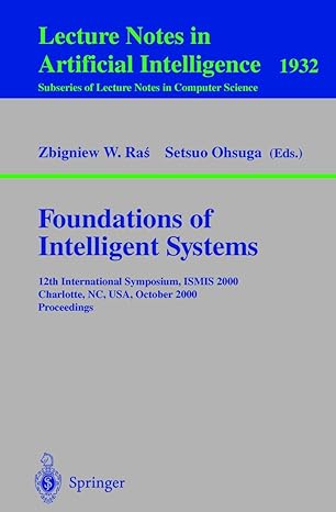 foundations of intelligent systems 12th international symposium ismis 2000 charlotte nc usa october 11 14