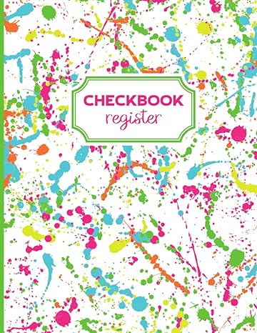 checkbook register transaction register for business or personal banking account 1st edition sheila adams