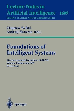 foundations of intelligent systems 11th international symposium ismis 99 warsaw poland june 8 11 1999