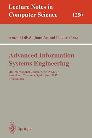 advanced information systems engineering 9th international conference caise 97 barcelona catalonia spain june