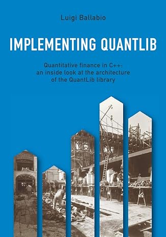 implementing quantlib quantitative finance in c++ an inside look at the architecture of the quantlib library