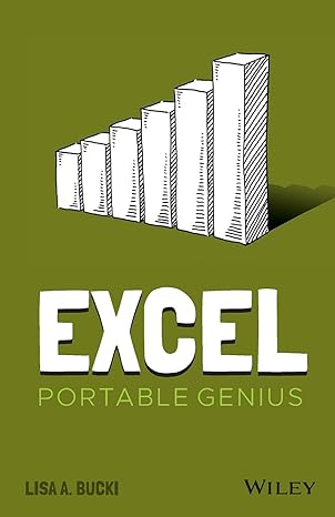 excel portable genius 1st edition lisa a bucki 1119763614, 978-1119763611