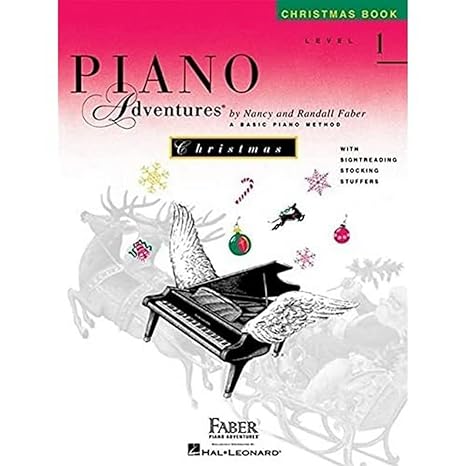 piano adventures christmas book level 1 1st edition nancy faber, randall faber 1616771380, 978-1616771386