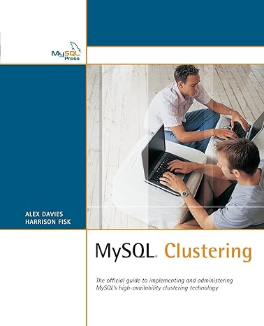 mysql clustering 1st edition alex davies ,harrison fisk 0672328550, 978-0672328558