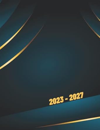 2023 2027 five year 1st edition polty print b0bj4qsgzs