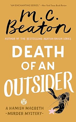 death of an outsider reissue edition m. c. beaton 1455524077, 978-1455524075