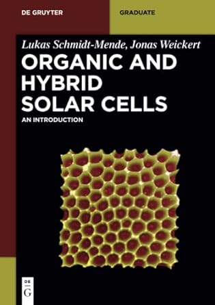 organic and hybrid solar cells digital original edition lukas schmidt mende 3110283182, 978-3110283181