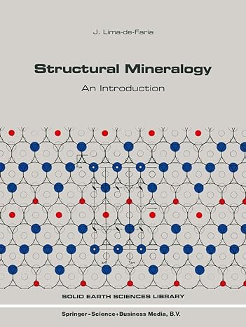 structural mineralogy an introduction 1st edition j lima de faria 9048143969, 978-9048143962