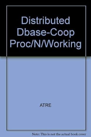distributed dbase coop proc/n/working 1st edition atre 0071125795, 978-0071125796
