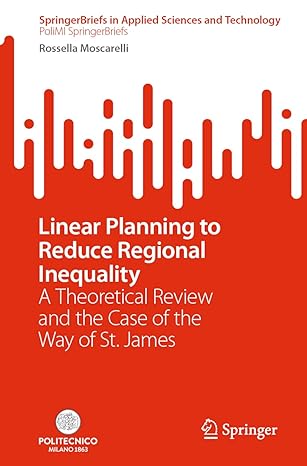 linear planning to reduce regional inequality a theoretical review and the case of the way of st james 1st