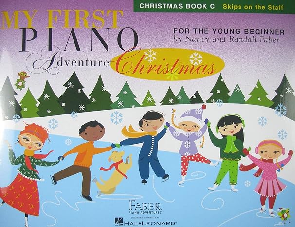 my first piano adventure christmas book c 1st edition nancy faber, randall faber 1616776277, 978-1616776275