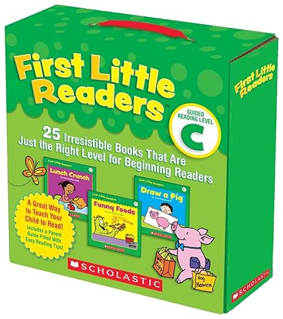 first little readers parent pack guided reading level c 25 irresistible books that are just the right level