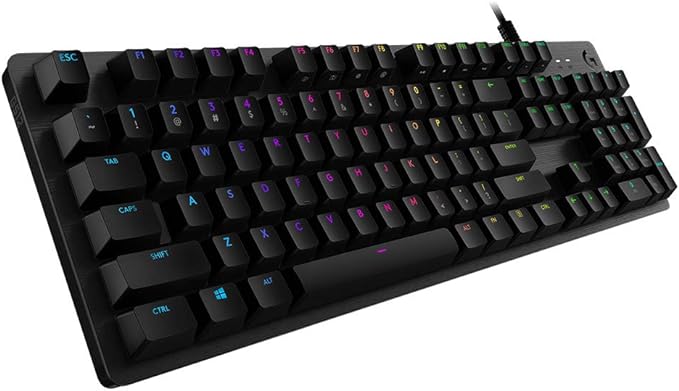 logitech g512 lightsync rgb mechanical gaming keyboard gx brown tactile 1st edition logitech b084yx4xjp