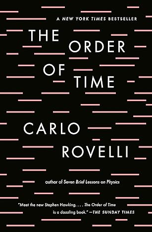 the order of time 1st edition carlo rovelli 0735216118, 978-0735216112