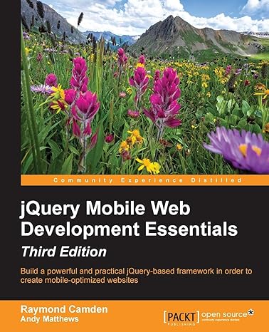 jquery mobile web development essentials 3rd edition raymond camden, andy matthews 178355505x, 978-1783555055