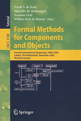 formal methods for components and objects second international symposium fmco 2003 leiden the netherlands