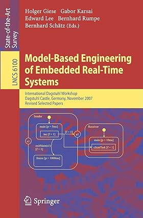 model based engineering of embedded real time systems international dagstuhl workshop dagstuhl castle germany