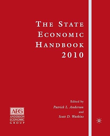 the state economic handbook 2010 2009th edition p anderson ,s watkins 0230621163, 978-0230621169