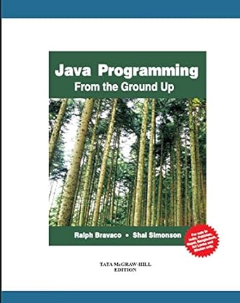 java programming from the ground up paperback ralph bravaco 1st edition ralph bravaco ,shai simonson