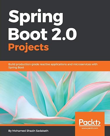 spring boot 2 0 projects build production grade reactive applications and microservices with spring boot 1st