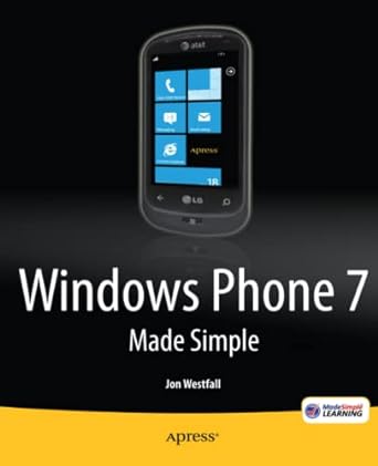 windows phone 7 made simple 1st edition msl made simple learning ,jon westfall 1430233125, 978-1430233121