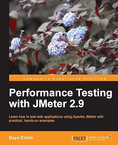 performance testing with jmeter 2 9 1st edition bayo erinle 1782165843, 978-1782165842