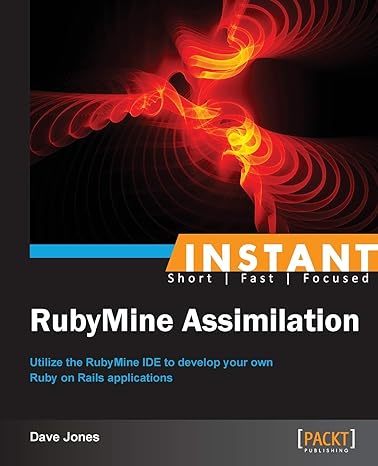 instant rubymine assimilation 1st edition dave jones 1849698767, 978-1849698764