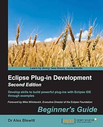 eclipse plug in development beginners guide second edition 2nd edition dr alex blewitt 1783980699,