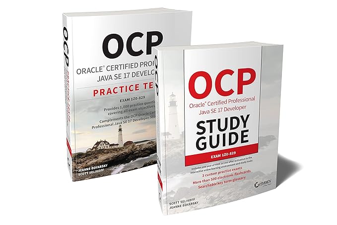 ocp oracle certified professional java se 17 developer certification kit exam 1z0 829 1st edition jeanne